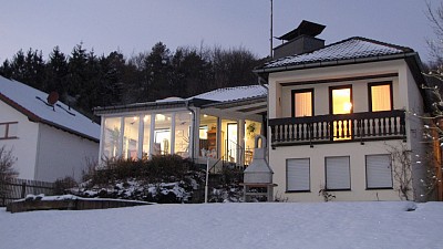 Eifelferienhaus Lissendorf - Winterabend